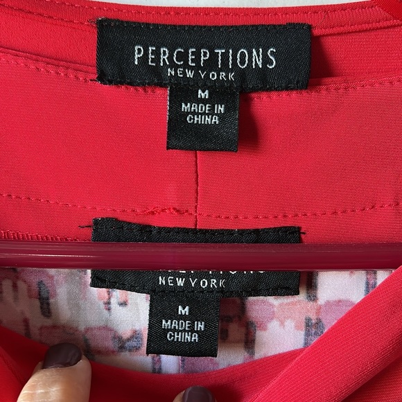 Perceptions (New York) dress with cropped cover - Picture 2 of 6